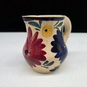 Persian Ware German Hand-Painted Ceramic Creamer Pitcher 4"